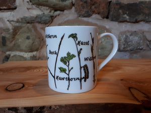 Twig Identification mug by Alice Draws The Line