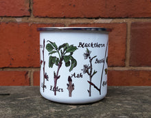 Load image into Gallery viewer, Twig Identification Enamel mug