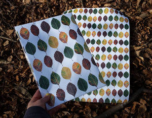 Beech Leaf wrapping paper by Alice Draws The Line