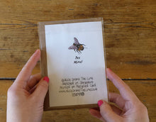 Load image into Gallery viewer, Bee Mine Valentines card by Alice Draws The Line