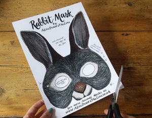 Printable Rabbit mask