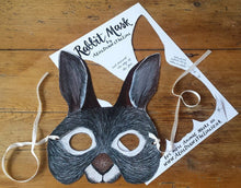 Load image into Gallery viewer, Printable Rabbit mask