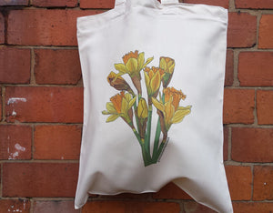 Daffodil tote bag