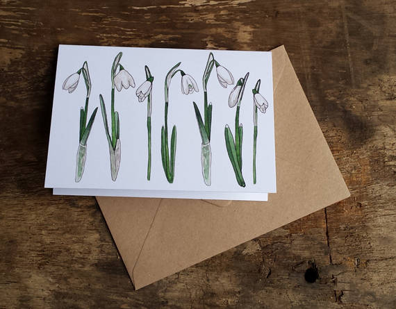 Snowdrop card
