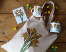 Load image into Gallery viewer, Daffodil tote bag