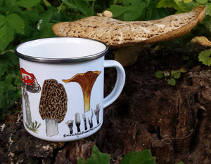Enamel Fungi mug