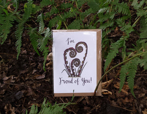 I'm Frond of You Card