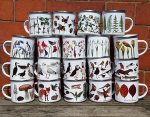 Twig Identification Enamel mug