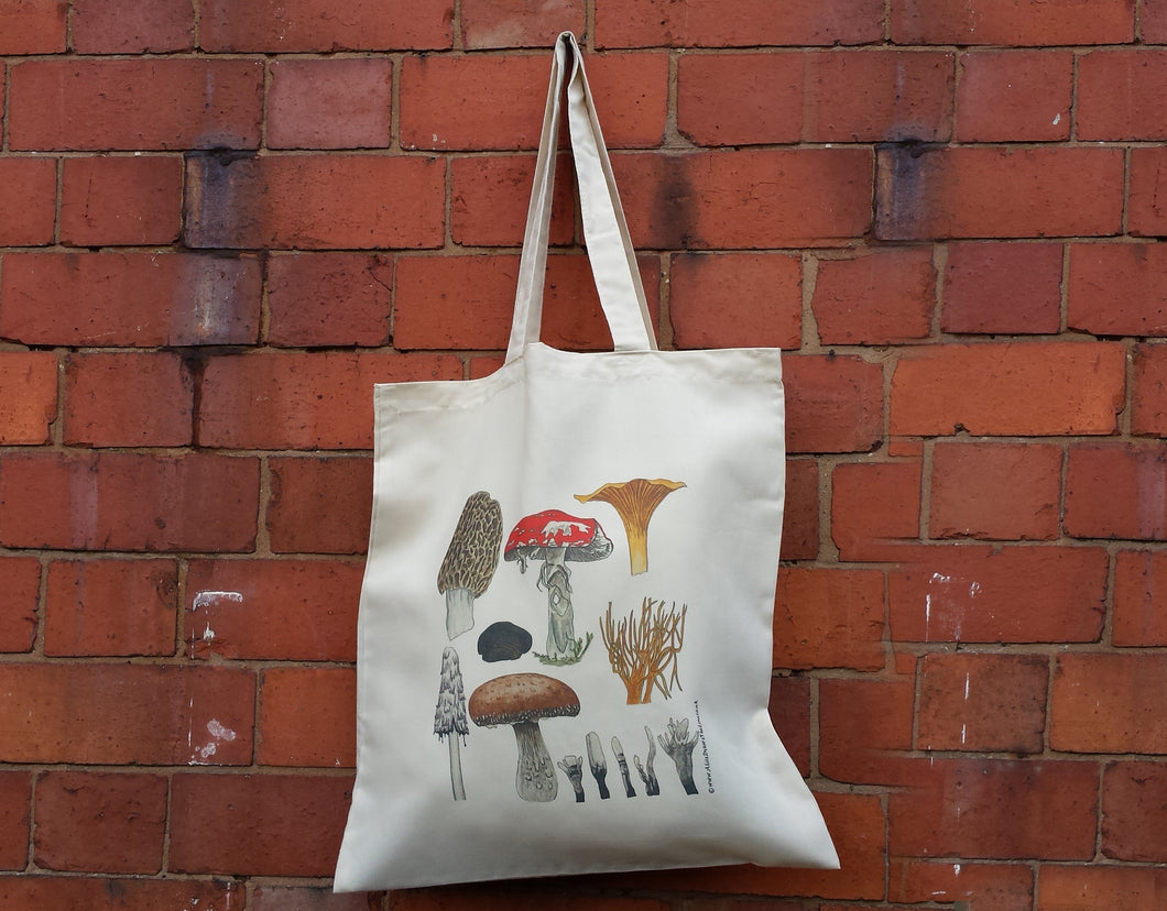 Fungi tote bag by Alice Draws The Line