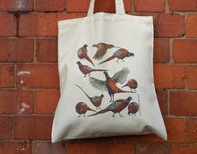 Load image into Gallery viewer, Pheasants tote bag