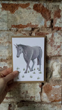 Load image into Gallery viewer, Unicorn Greeting card by Alice Draws the Line