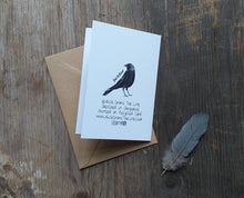 Load image into Gallery viewer, Garden Bird Greeting Card