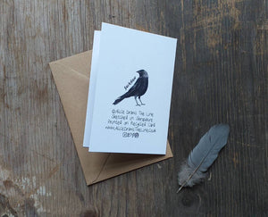 Garden Bird Greeting Card