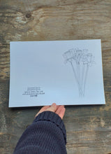 Load image into Gallery viewer, Printable Colour in Daffodil card