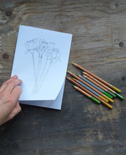 Load image into Gallery viewer, Printable Colour in Daffodil card