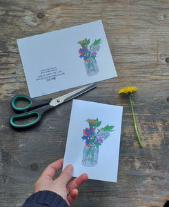 2 Printable posy cards