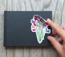 Load image into Gallery viewer, Sweet Pea Bouquet Sticker by Alice Draws The Line