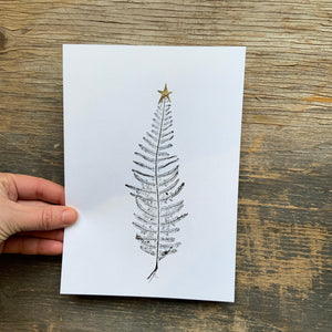 Christmas tree print