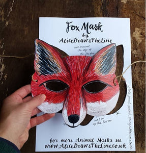 Printable Fox mask