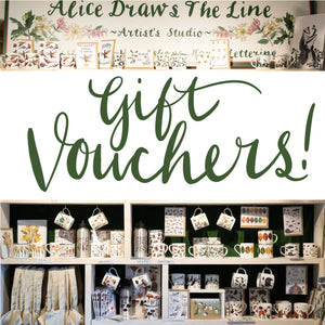 Alice Draws the Line Gift Voucher