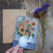 Load image into Gallery viewer, Sunflowers card