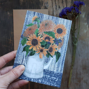 Sunflowers card