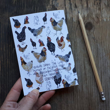 Load image into Gallery viewer, Chickens Notebook